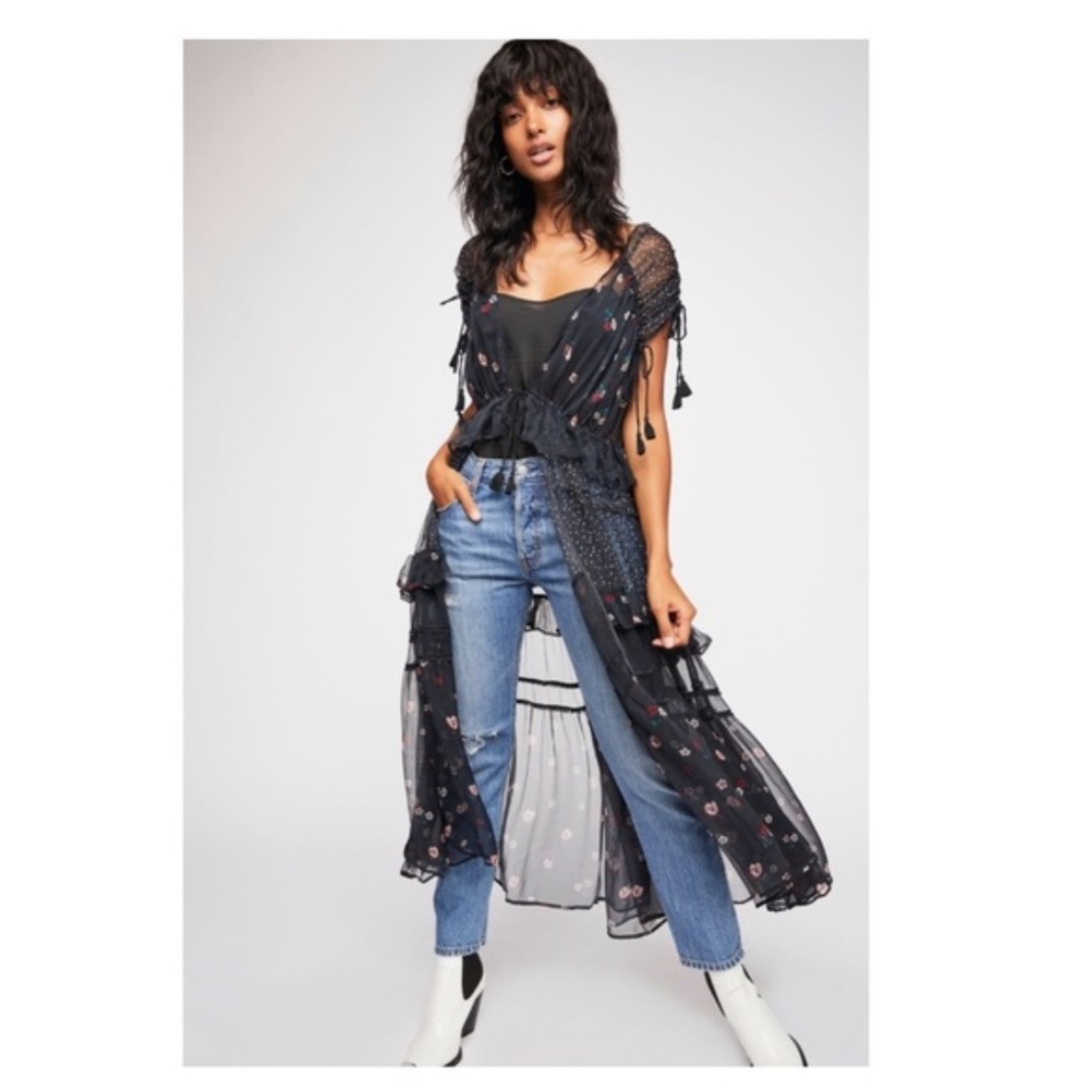 NFC x Free People Juliet Color Block Kimono